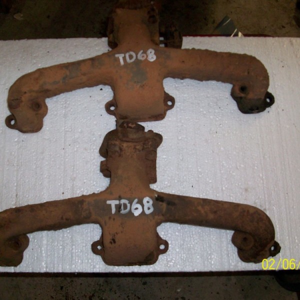 6771 318 Exhaust manifolds « 19611971 Dodge Sweptline Parts