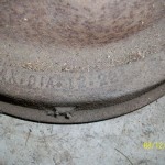 61-68 D300 front hub and drum - Image 2