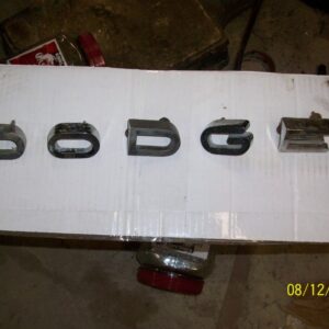 61-68 D100/200/300  Hood letters