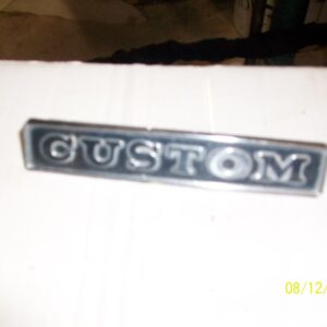 65-68 Custom emblem