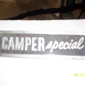 67-68 Camper Special emblem