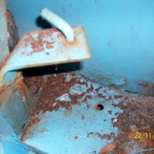 61-68 Jack storage bracket and j bolt