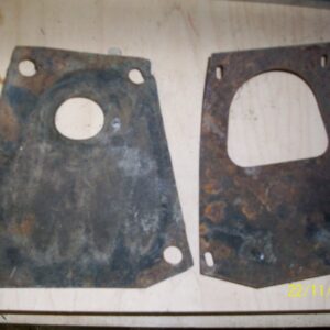 61-68 Steering column floor plate