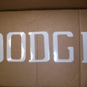 65-70 Tailgate NEW replacement letters