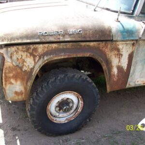 61-71 W200 Light duty 44  Front axle assembly