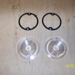 66-71 NEW Repop Reverse light lenses and gaskets