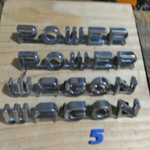 57-68 Power Wagon Emblems