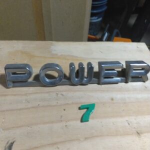 57-68 Power Wagon Emblem
