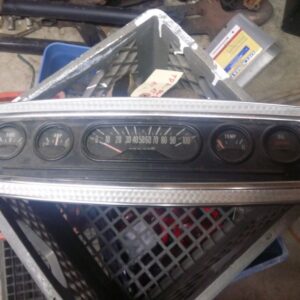 62-Early 65 Gauge panel with oil light