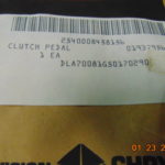 61-68 D Series NOS Pedal Pad - Image 2