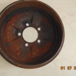57-64 D100 rear drum NOS - Image 2