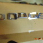 60-76 C series NOS Hood Letters - Image 5