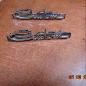 69-71 CUSTOM Door Emblem
