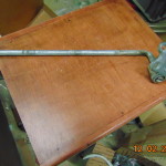61-early 68 Sun Visor Arm - Image 2