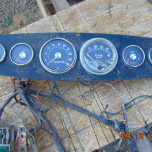 61-68 HD Gauge Panel with tach and wire harness