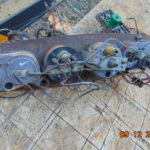 61-68 HD Gauge Panel with tach and wire harness - Image 2