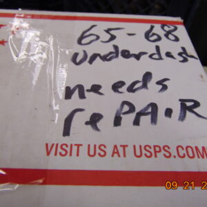 65-68 Underdash Wire Harness