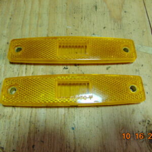 70-71   Amber Side marker light Lens only NOS