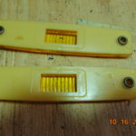 70-71   Amber Side marker light Lens only NOS - Image 2
