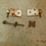 61-71 Crew Cab   Rear Door Hinges - Image 2