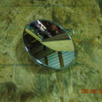 NEW 5 Inch Round Chrome Mirror - Image 2