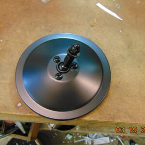 NEW Black 5 Inch Round Mirror Head