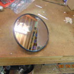 NEW Black 5 Inch Round Mirror Head - Image 2