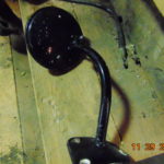 61-71 3 screw Left Mirror Post - Image 2