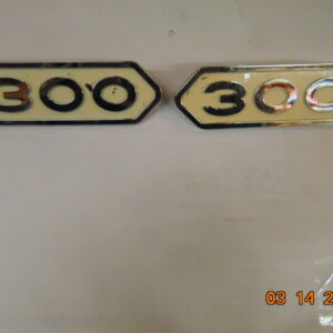 57-68 300 Emblems  NOS