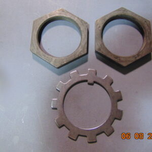61-71 NEW 1 ton Dana 70 Rear Axle Hub Retaining Nuts and Washers