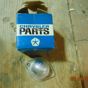 65-71 NOS License Plate Light Lens