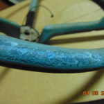 69-71 D100 thru D300 Teal Steering wheel  (BARGAIN) - Image 4