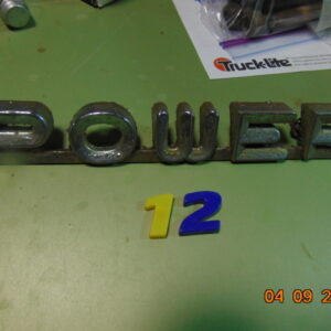 57-68 Power Wagon Emblem