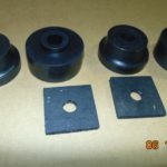 61-71 NEW Front and Rear Cab Mount Bushings - Image 2