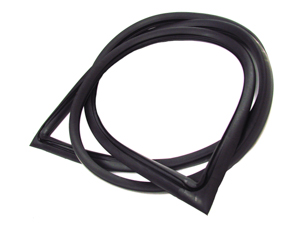 61-71 Large Back glass weatherstrip seal with lockstrip
