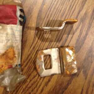 65-71 Sweptline Tailgate Latch Posts NOS