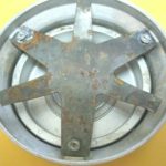 65-68 White Wheel Horn Button - Image 3