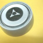 65-68 White Wheel Horn Button - Image 2