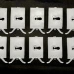 69-71 NEW Lower Molding Clips - Image 2